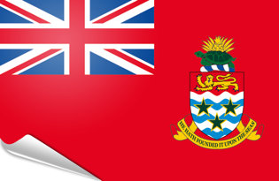 Bandiera adesiva Cayman Marina Mercantile