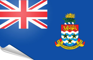 Bandiera adesiva Cayman
