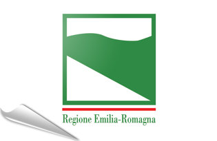 Bandiera adesiva Emilia-Romagna