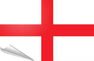 Bandiera adesiva Inghilterra