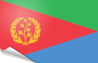 Bandiera adesiva Eritrea