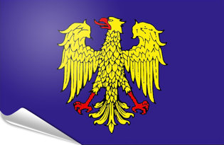 Bandiera adesiva Friuli - Aquila