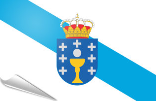 Bandiera adesiva Galizia
