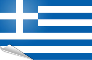 Bandiera adesiva Grecia