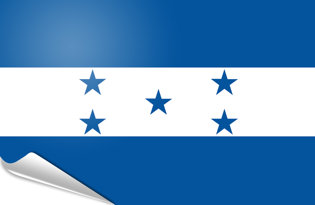 Bandiera adesiva Honduras
