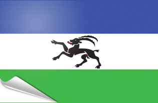 Bandiera adesiva Ladini