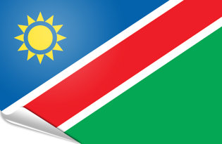 Bandiera adesiva Namibia