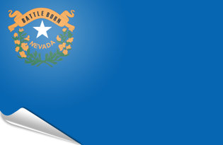 Bandiera adesiva Nevada