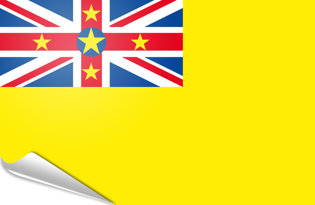 Bandiera adesiva Niue