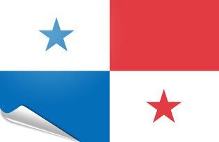 Bandiera adesiva Panama