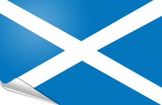 Bandiera adesiva Scozia