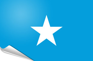Bandiera adesiva Somalia