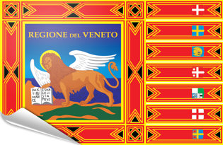 Bandiera adesiva Veneto