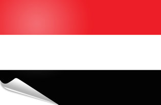 Bandiera adesiva Yemen