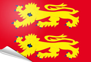 Bandiera adesiva Bassa-Normandia