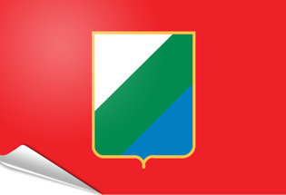 Bandiera adesiva Abruzzo