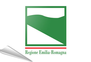 Bandiera adesiva Emilia-Romagna