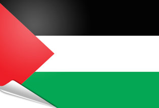 Bandiera adesiva Palestina