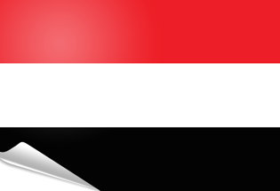 Bandiera adesiva Yemen