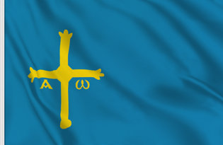 Bandiera Asturie ufficiale