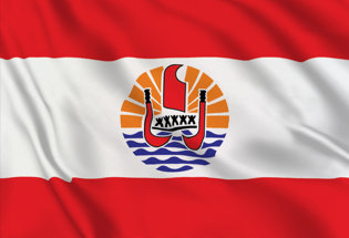 Bandiera Polinesia Francese