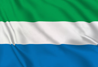 Bandiera Sierra Leone