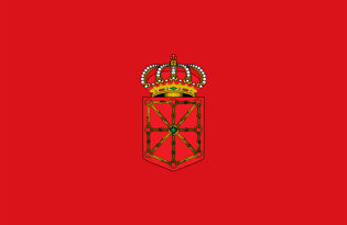 Bandiera adesiva Navarra