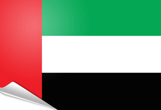 Bandiera adesiva Emirati Arabi