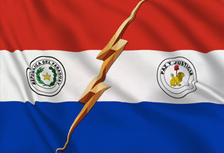 bandiera ufficiale di Stato del Paraguay