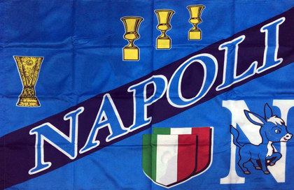 Bandiera Napoli Napule Core Mio