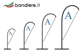 Bandiere a Vela Bandiere a Goccia