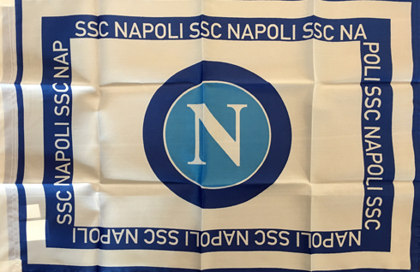 Bandiera Napoli.Calcio