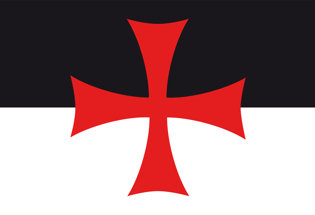 bandiera dei Cavalieri Templari
