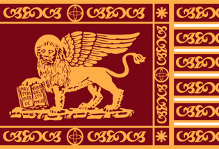 Bandiera Venezia Leone San Marco, il gonfalone di Venezia