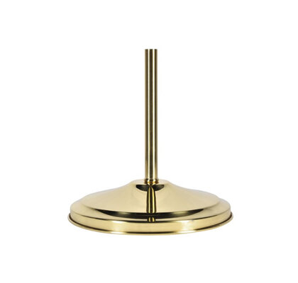 Base da interno ad 1 posto in ottone dorato Base da interno ad 1 posto in ottone dorato