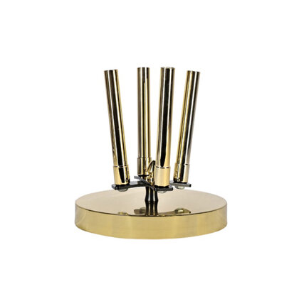 Base da interno a 4 posti economica in ottone