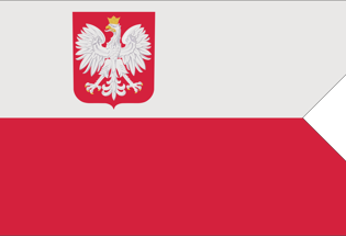 Bandiera Polonia Marina Militare