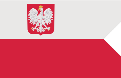 Bandiera Polonia Marina Militare