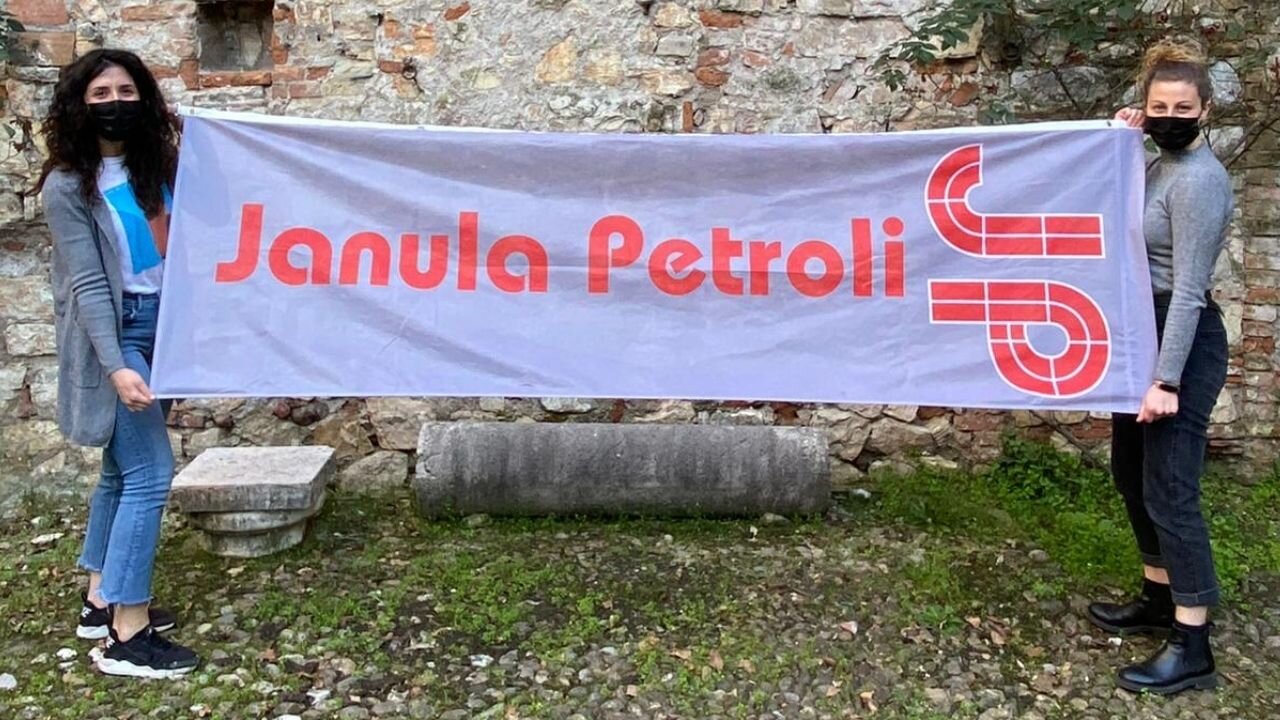  Bandiera personalizzata Janula Petroli