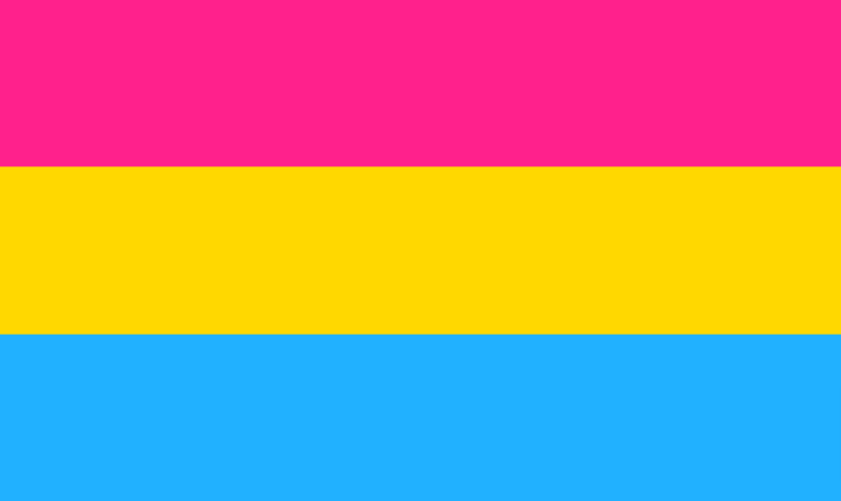 Akachafactory Adesivo Stemma Bandiera Arcobaleno Pansessualità, 7,5x5 Cm, Vinile Impermeabile