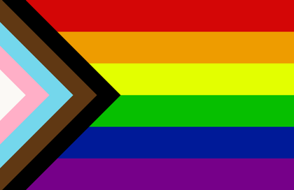 Bandiera Progress Pride 