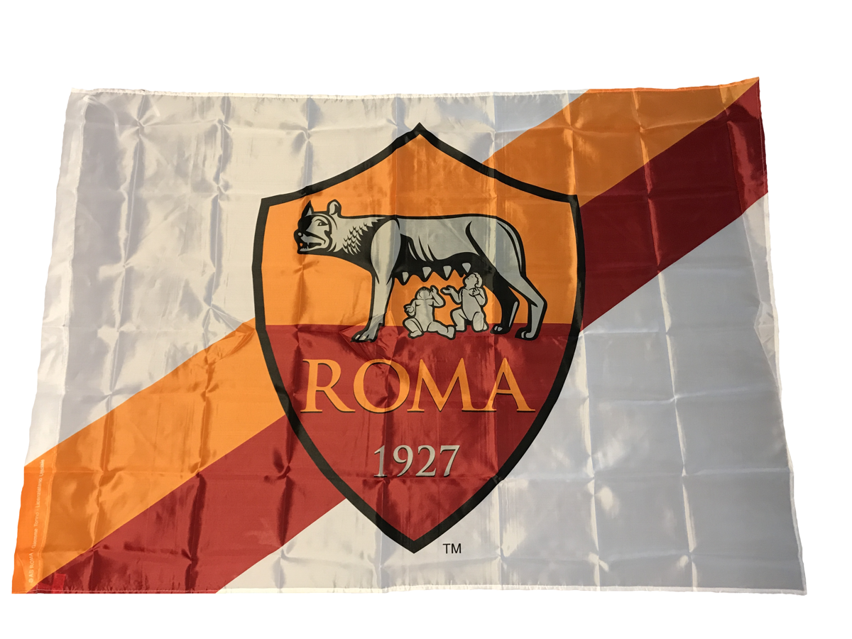 Bandiera AS Roma Ufficiale in vendita, bandiera ufficiale della Roma