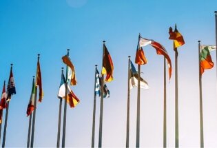 Set bandiere Unione Europea