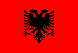 Bandiera Albania