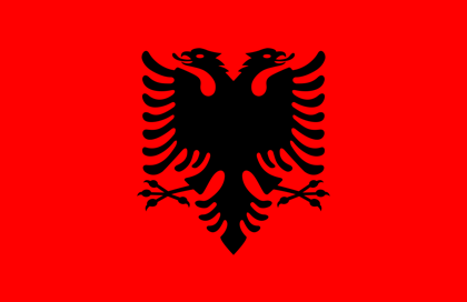 Bandiera Albania