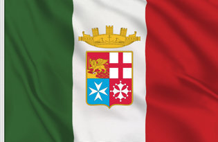 Bandiera Italia Marina Militare