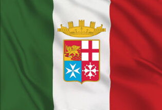 Bandiera Italia Marina Militare