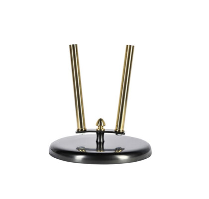 Base nera da interno a 2 posti lux