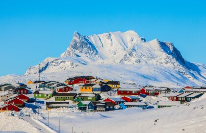 villaggio della groenlandia