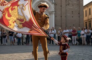 Asta Junior in fibra di vetro nera
